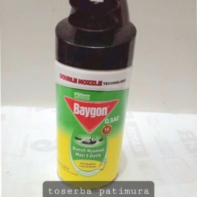 BAYGON SPRAY 200 ML CITRUS FRESH / OBAT NYAMUK BAYGON SEMPROT AEROSOL 200ML