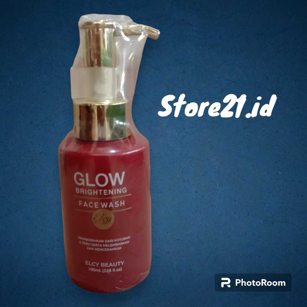 FACE WASH ELCY BEAUTY GLOW WHITENING BPOM TERBARU 2024 LC BEAUTY SABUN