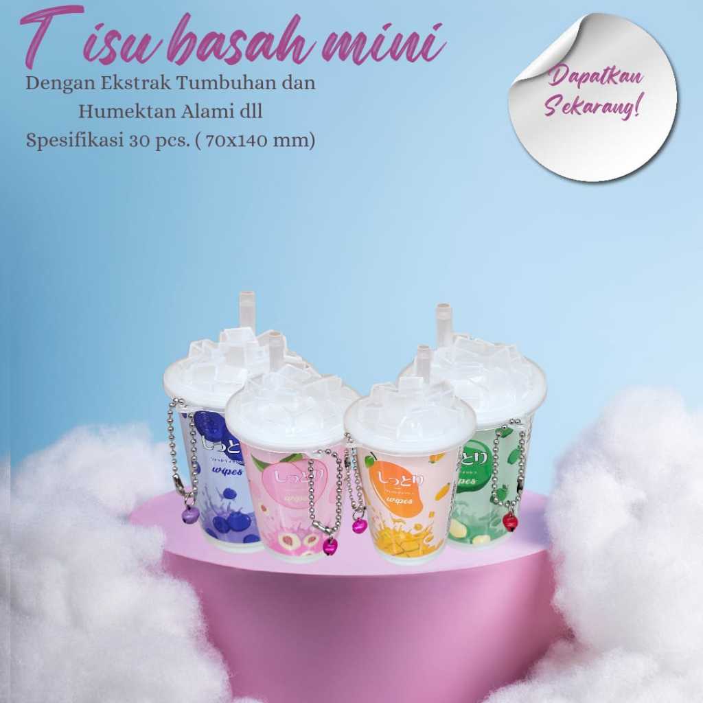 TISU BASAH MINI TISU BASAH LUCU TISU BASAH KARAKTER