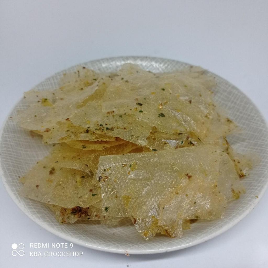 

KRIPCA KERIPIK KACA 250gr KEMASAN BESAR