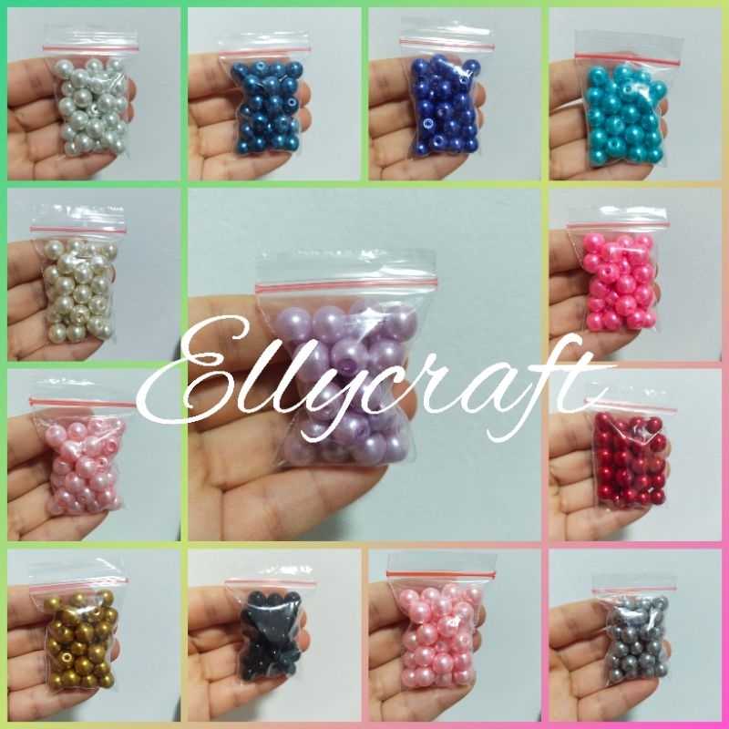 20gr manik mutiara sintesis (mutsin) Berat 8mm