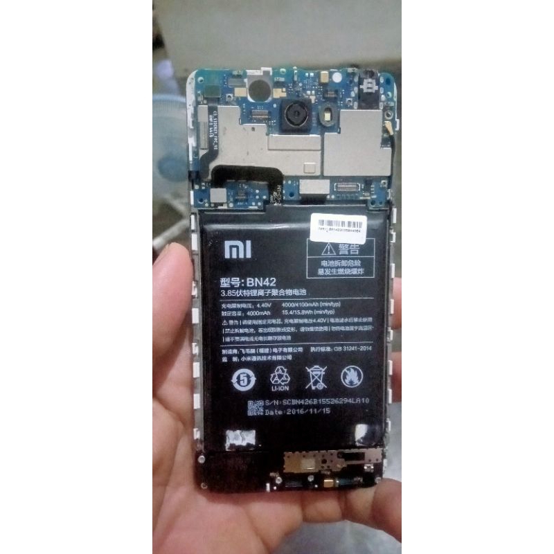Xiaomi redmi4 minus lcd