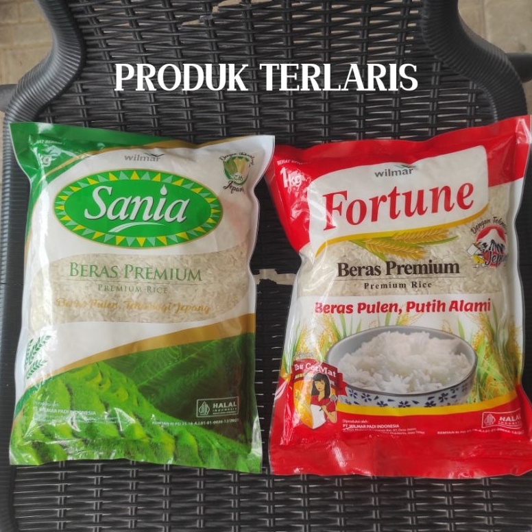 

Swip up TERLARIS Beras Premium SaniaFortune kemasan 1 kg