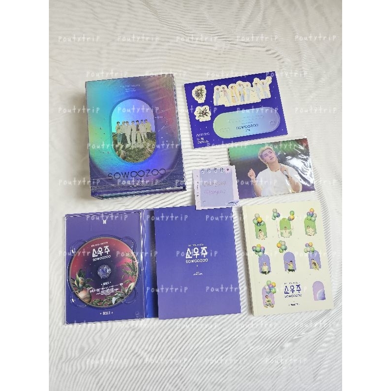 BTS Official Sowoozoo DVD fullset tanpa PC