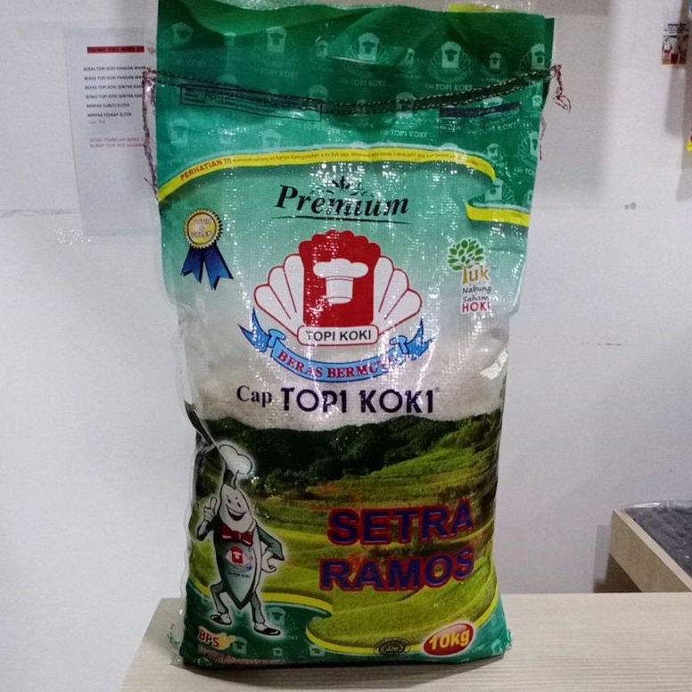 

PROMO ALE BERAS CAP TOPI KOKI SETRA RAMOS 1 KG 1KG TOPI KOKI SETRA RAMOS 1KG BERAS PREMIUM
