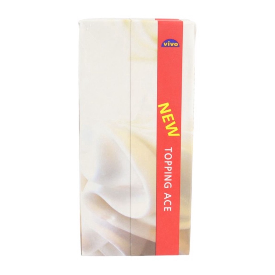 

PROMO SALE Vivo Topping Ace Whipping Cream 1Ltr 11gr Topping Gosend Grab