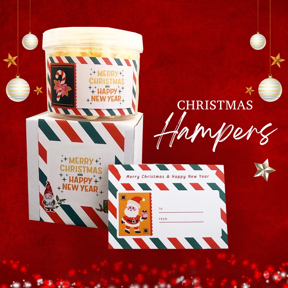 

DELISH SNACKS Christmas Hampers isi 1 toples S Bingkisan Parsel Parcel Gift Box Makanan Spesial Natal New Year Gift Tahun Baru 224