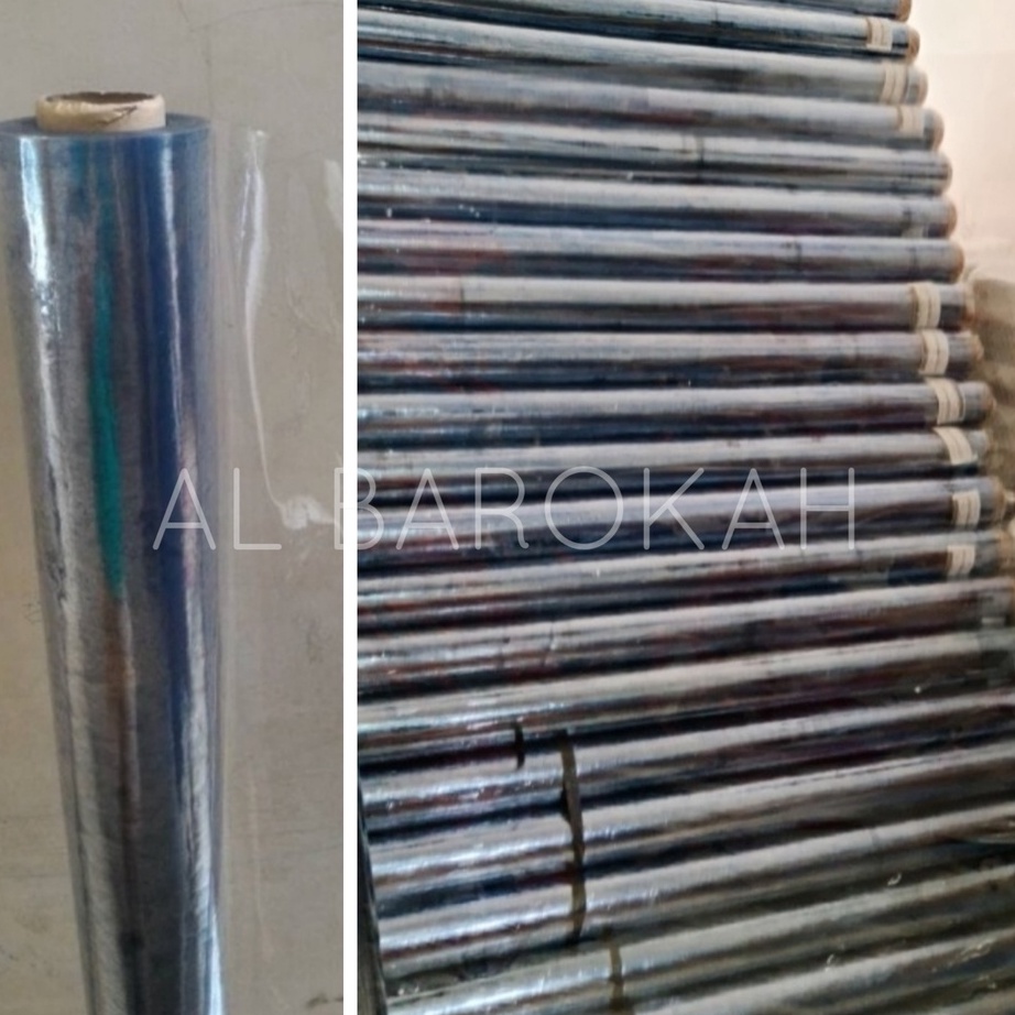 Ready Plastik Mika Bening Lentur ROLL Tebal 5 mm  Plastik Wrapping
