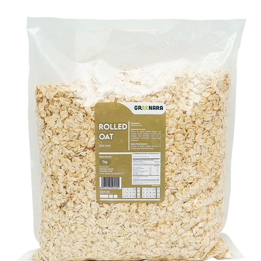 

Best Seller Oat Utuh 1Kg Rolled Oat Terlaris