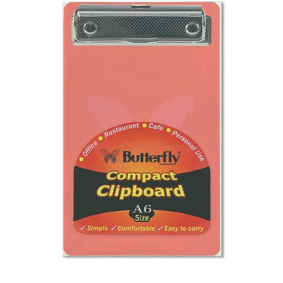 

Butterfly Clipboard A6 Compact