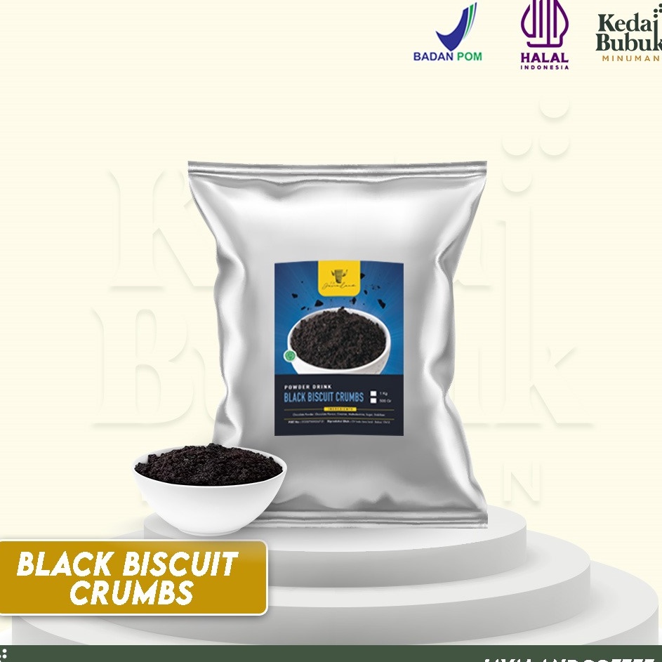 

Kirim Langsung Black Biscuit Crumb 1 Kg