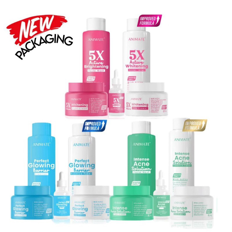 Animate Satu Paket Skincare ORI BPOM Kemasan Baru
