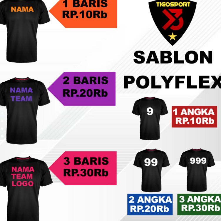 

Termurah SAON POLYFLEX SAON NAMA SAON TEAM SAON LOGO SAON ANGKA