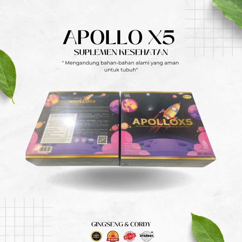 Obat Herbal Stroke Apollo X5 Fimz Apolo12 Apollo 12 | Peningkat Peforma Stamina Pria 100% Herbal Ala