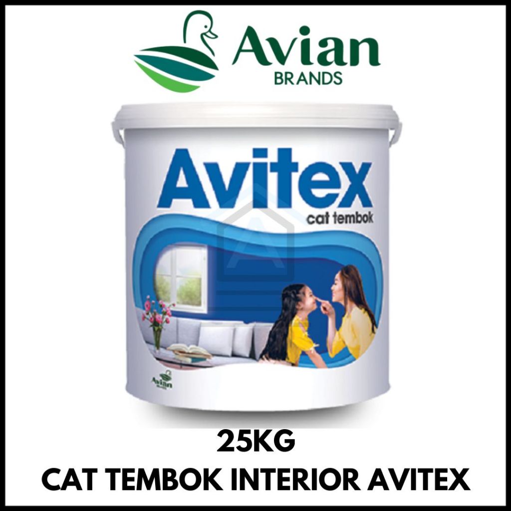 Cat Dinding / Cat Tembok Interior Avitex 25Kg
