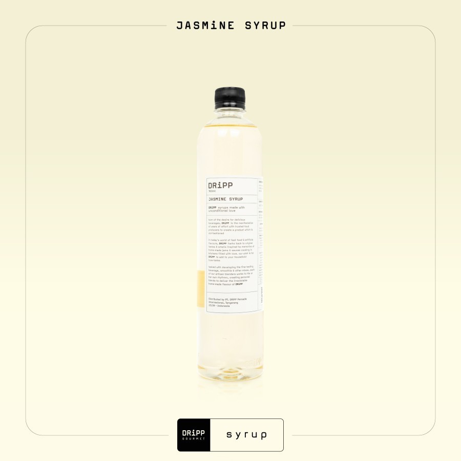 

Dripp Syrup Jasmine 760 ML - Rasa Jasmine 760 ML