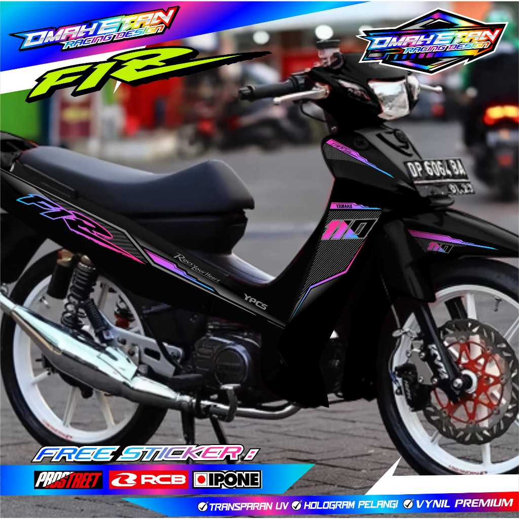 STRIPING VARIASI MOTOR YAMAHA FIZ R / STICKER LIST VARIASI MOTOR YAMAHA FIZ R