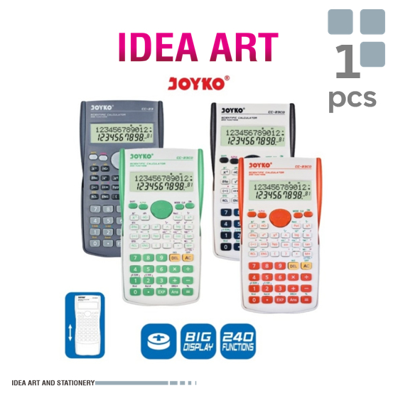 

Kalkulator Ilmiah Joyko CC-23CO Original