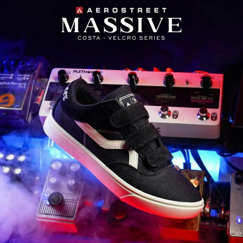 Aerostreet Massive Costa Natural Hitam | Aerostreet Massive Costa Gum hitam | Aerostreet Massive Cos