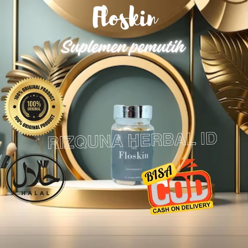 FLOSKIN ORIGINAL PEMUTIH BADAN DAN WAJAH ORIGINAL COLLAGEN BOOSTER