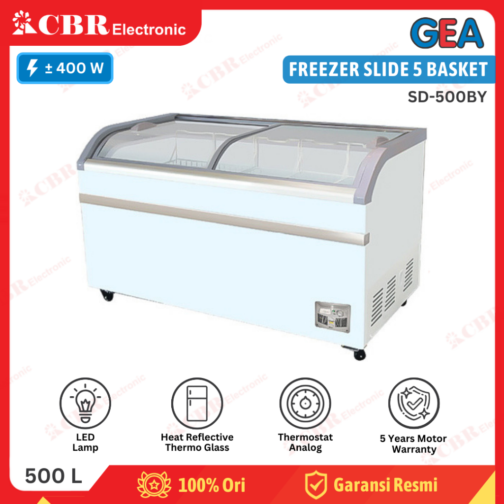 FREEZER SLIDE GEA SD-500BY (Sliding Freezer) 500 L