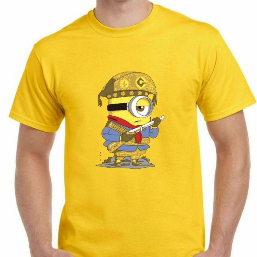 KAOS kartun anime kuning keren - 32