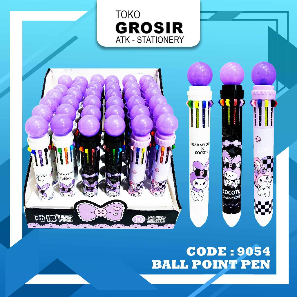 

Ball Point Pen - Motif Dear My Love - 10 Warna - 9054