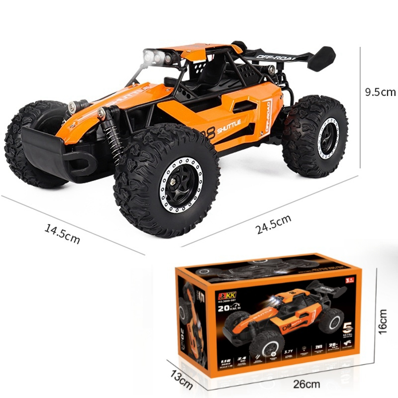 

NODIA 1: 16 Paduan RC Mobil Berkecepatan Tinggi/2.4Ghz Berkecepatan Tinggi Bigfoot Remote Control