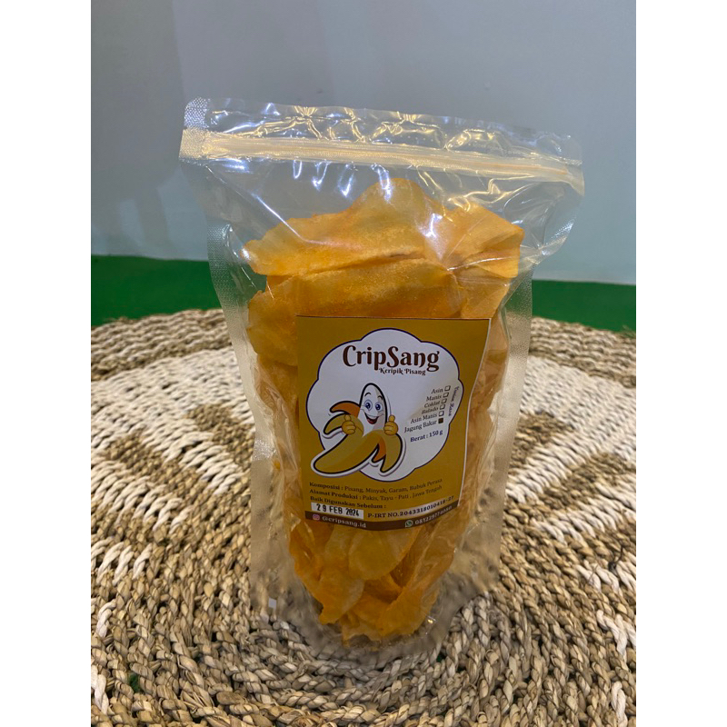 

kripik pisang jagung bakar /cripsang jagung bakar 150gram