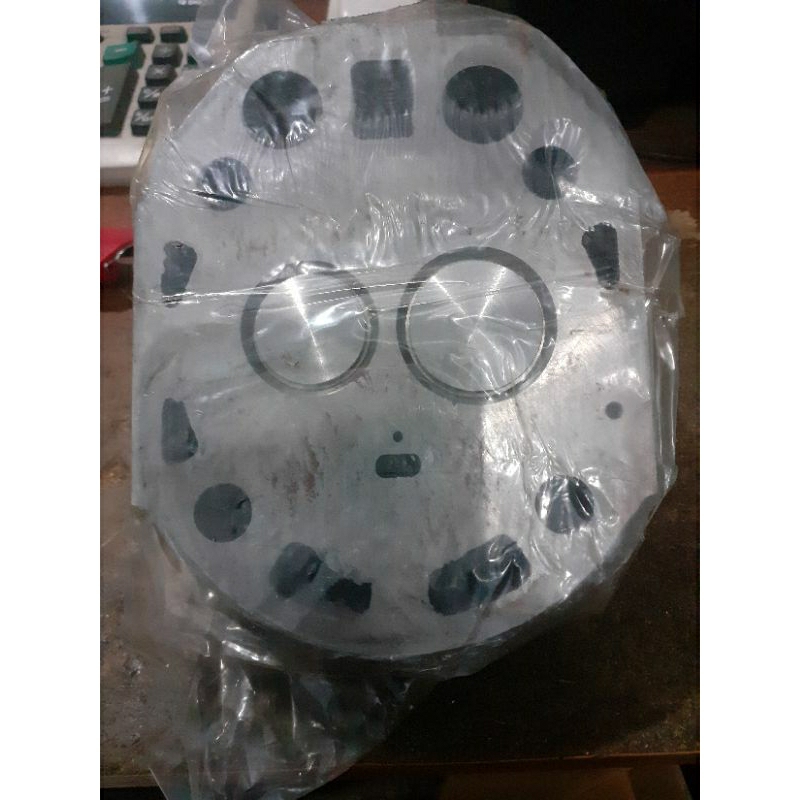 deksel komplit/cylinder head assy mesin diesel DONG FENG R 175A(RATA)