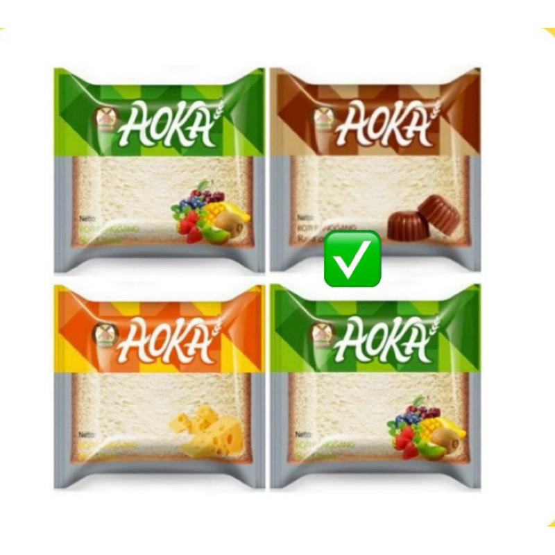 

roti aoka aneka rasa 1pcs 65gr