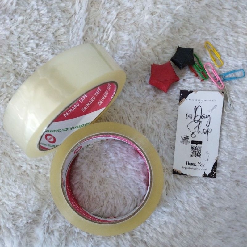 

Selotip Bening 1" Daimaru | INDAY SHOP