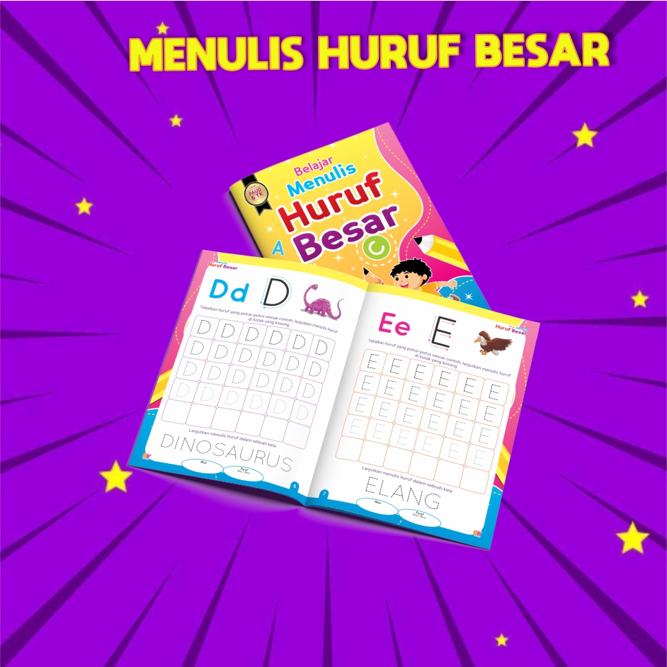 

Menulis Huruf Besar - Buku Anak (BK) - BM05