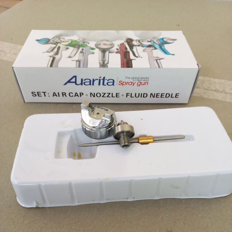 nozzle jarum cap spraygun auarita k350