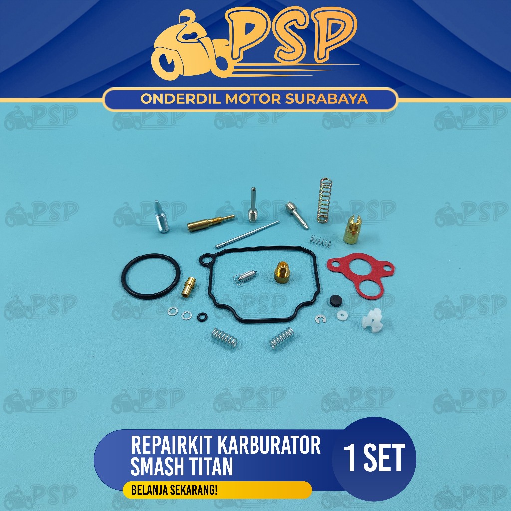 Repairkit Karburator Smash Titan - Kabulator Kalburator Carburator Repair Kit Parkit Spuyer Karbu