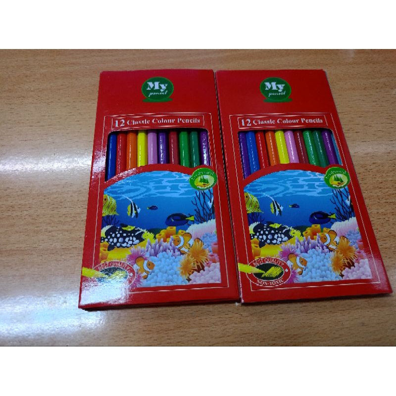 

my pencil warna panjang 12 colours