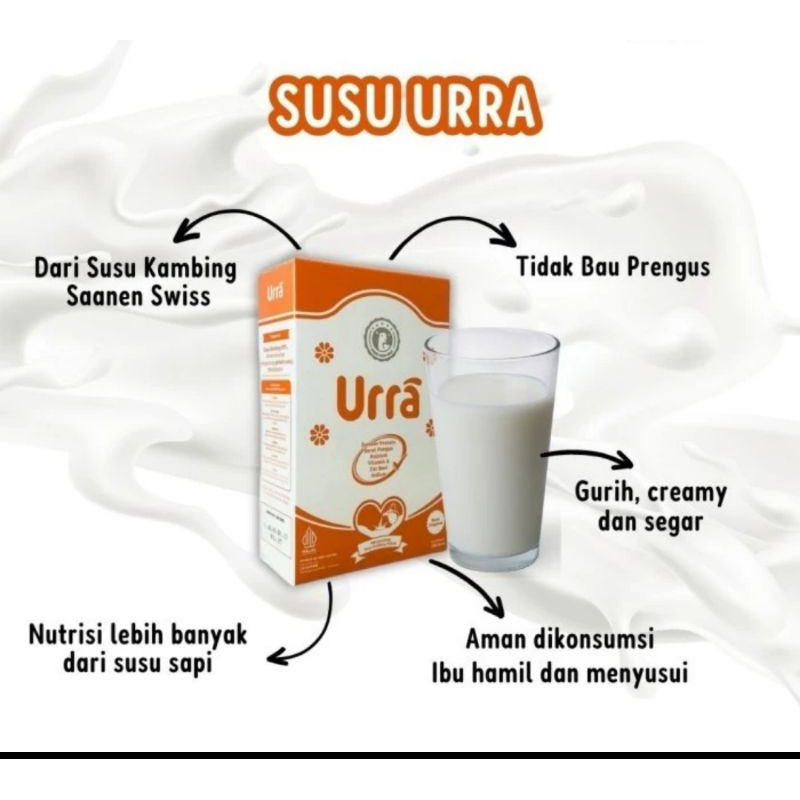 

URRA - Susu Penggemuk Badan - Dari Susu Kambing Sapera Saneen Asli