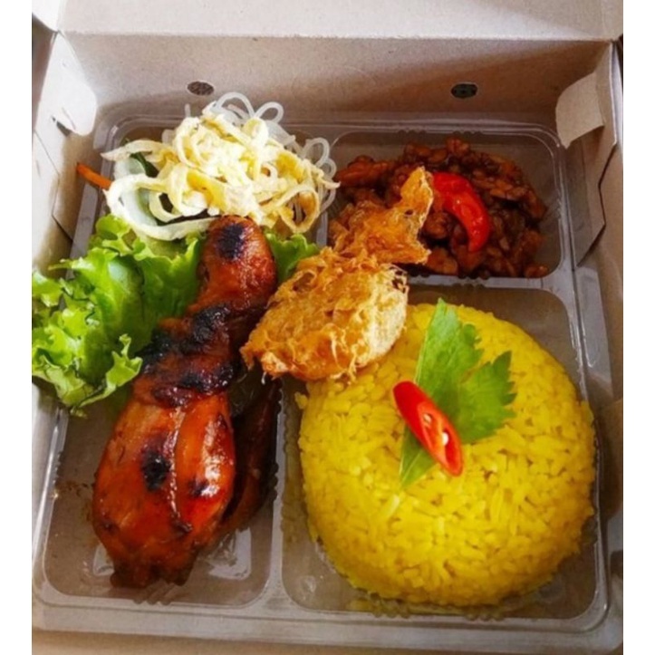 Paket Nasi Box Paket Nasi Kotak Paket Nasi Kuning Lengkap RIce Box Murah