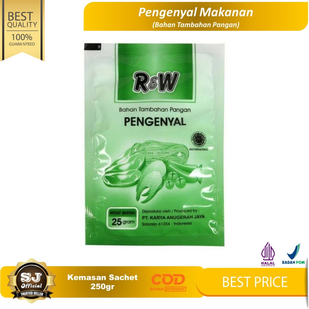 

PENGENYAL Makanan Merk Rajawali Sachet 25gr BEST Product & Price