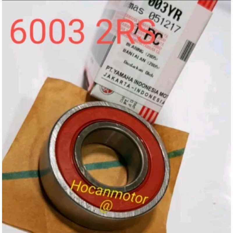 BEARING BEARING KLAHER LAHER 6003 2RS 93306-003X7 PNP BERING AYUNAN MIO SMILE SPORTY SOUL FINI LAMA 