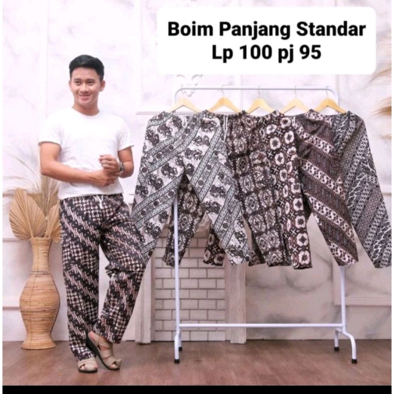 Celana Batik Panjang Celana Batik Pendek Celana Batik anak Boim Celana Batik Dewasa Standar Jumbo an