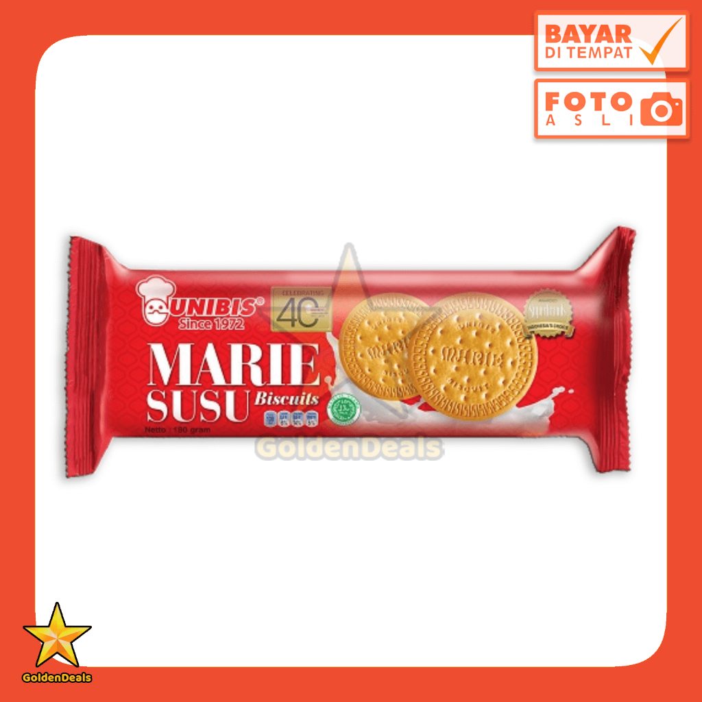 

[180 Gram] UNIBIS Marie Susu Biscuit 180 gr