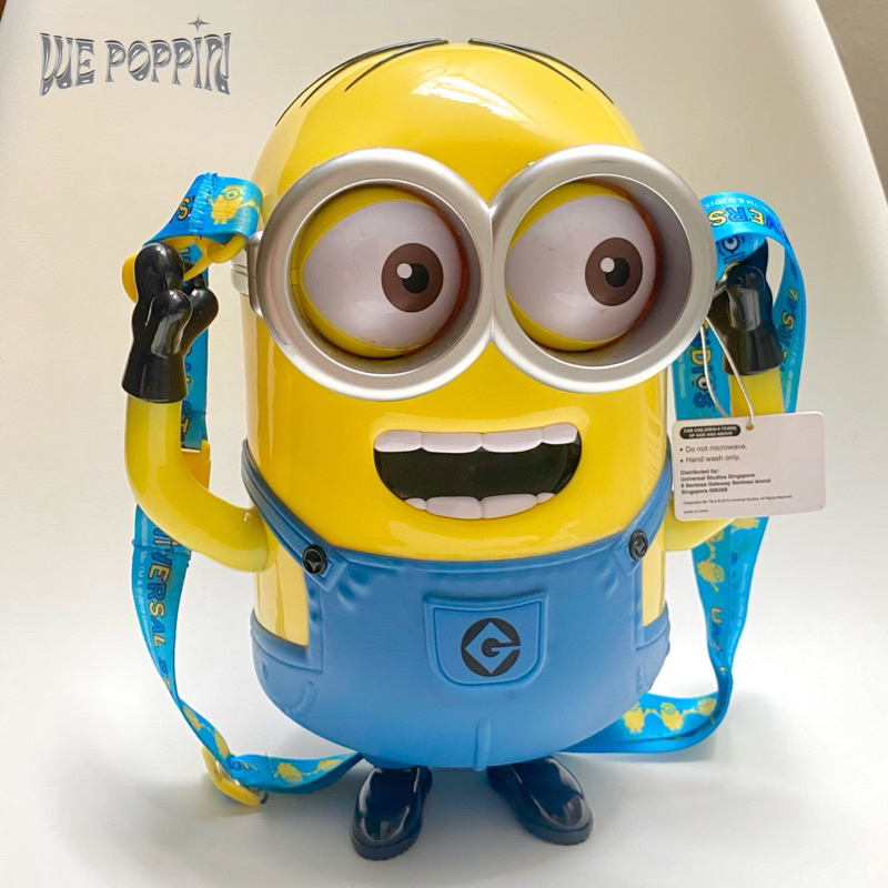 [PRELOVED] Minion Popcorn Bucket ORI Universal Studios Singapore
