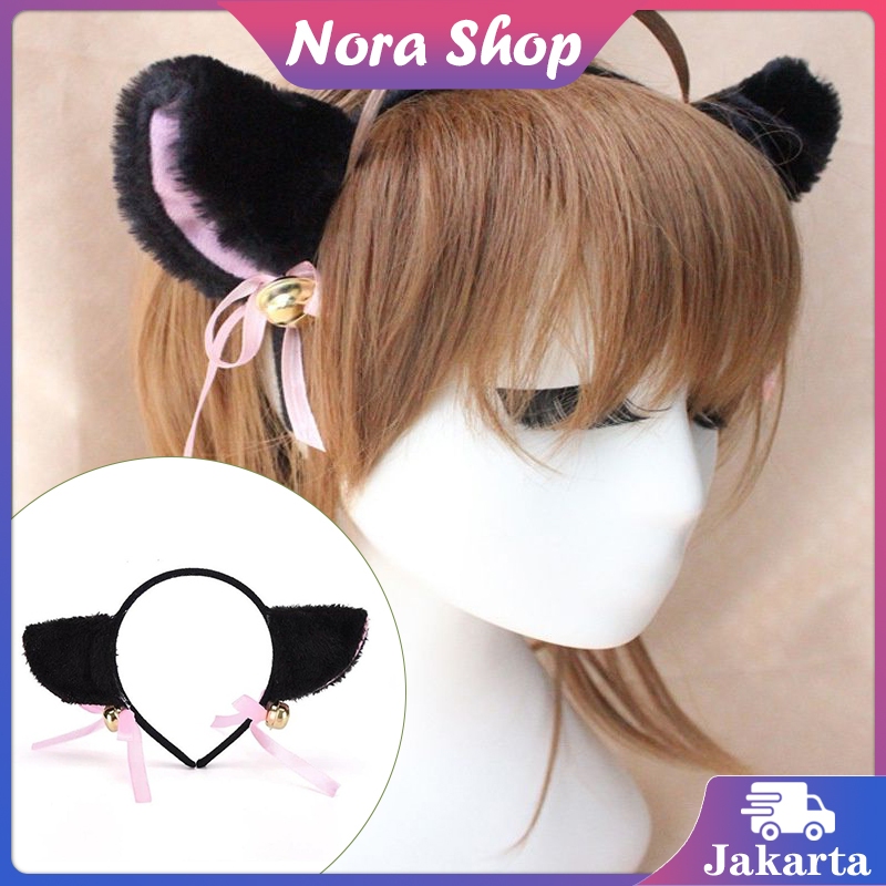 Bando Kuping Kucing Bando Telinga Kucing Bando Kucing Bulu Bando Kucing Cosplay Bando Kucing Anime