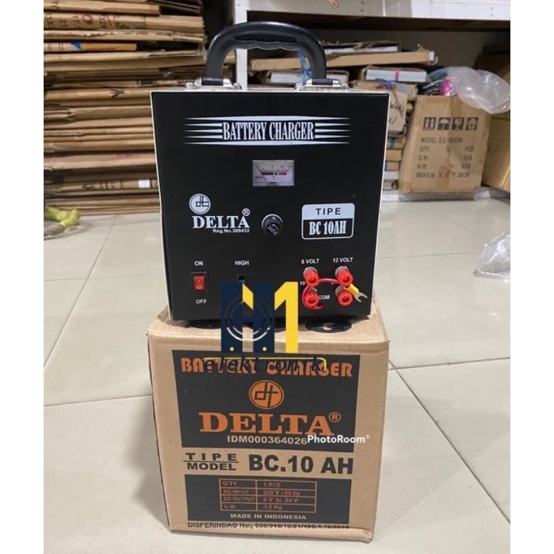 Battery Charger Aki Delta BC110ampere 10A