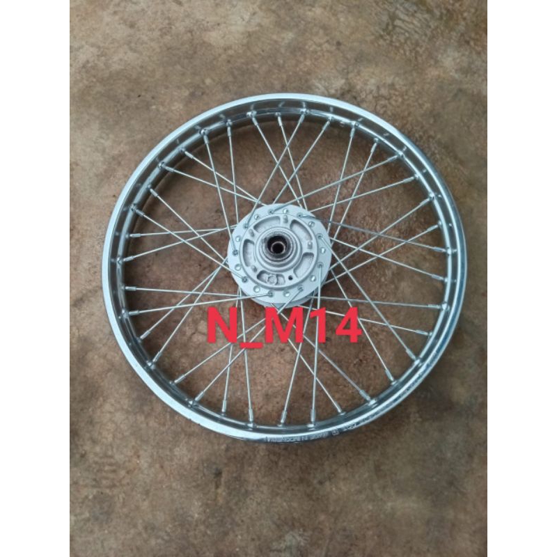 Velg/pelek depan Supra x lama second