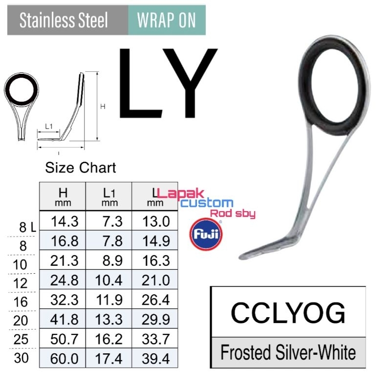 CCLYOG guide ring fuji (silver)