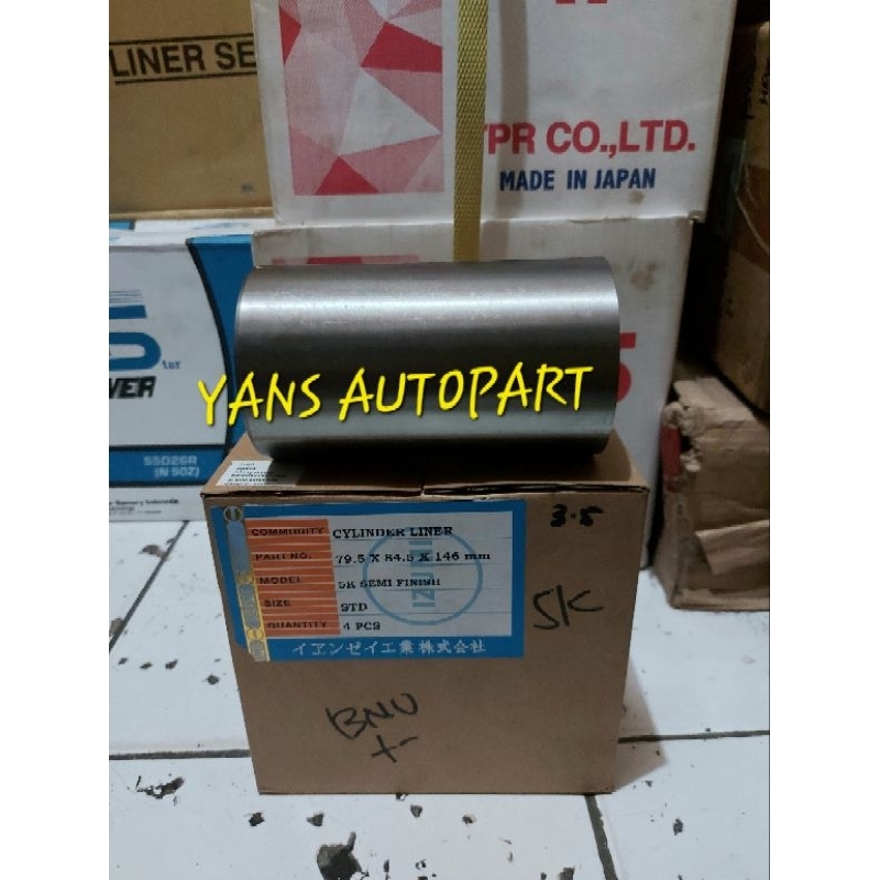 BORING CYLINDER LINER KIJANG SUPER 5K IZUMI