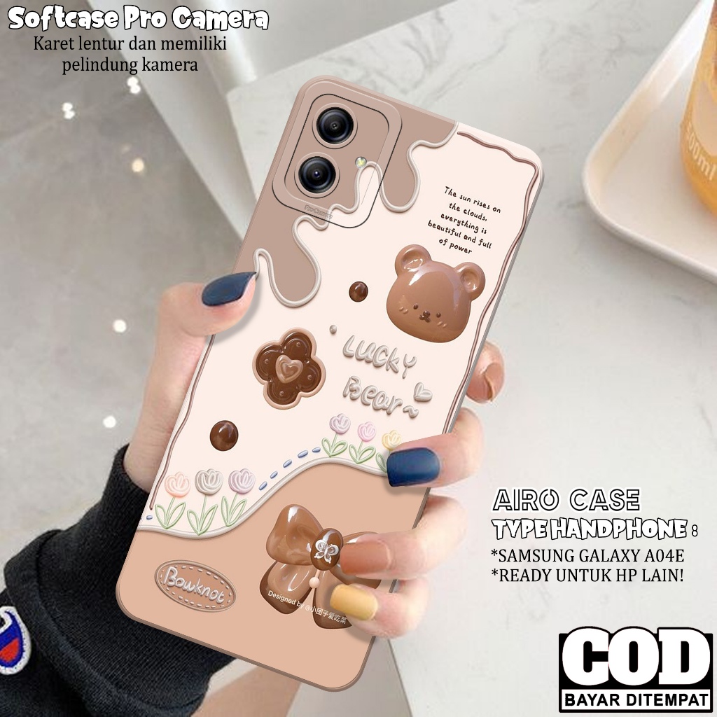 Case Samsung Galaxy A04E - Softcase Samsung Galaxy A04E - Fashion Case Kartun - Casing Samsung Galax