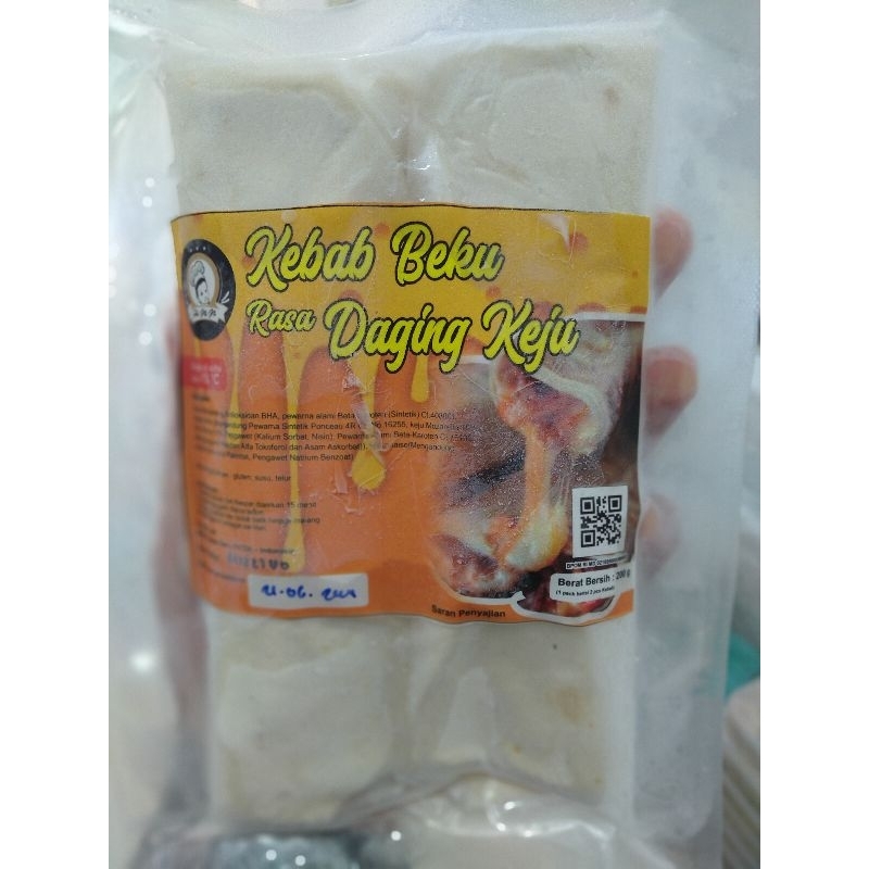

kebab beku rasa daging keju dari hanino pizza